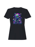 Cosmic Frog and Psychedelic Mushrooms Women's T-Shirt