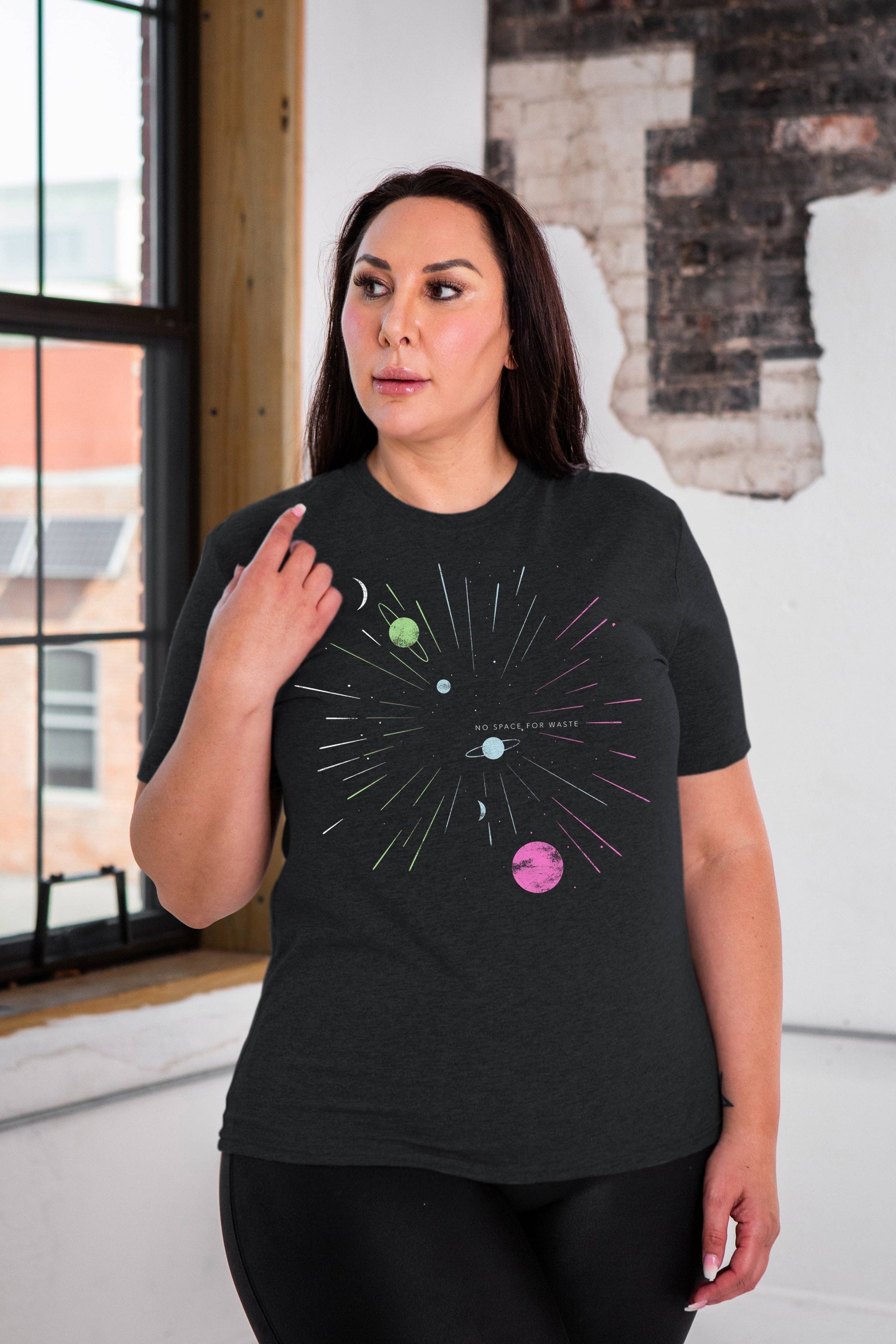 No Space For Waste Unisex Graphic Tee