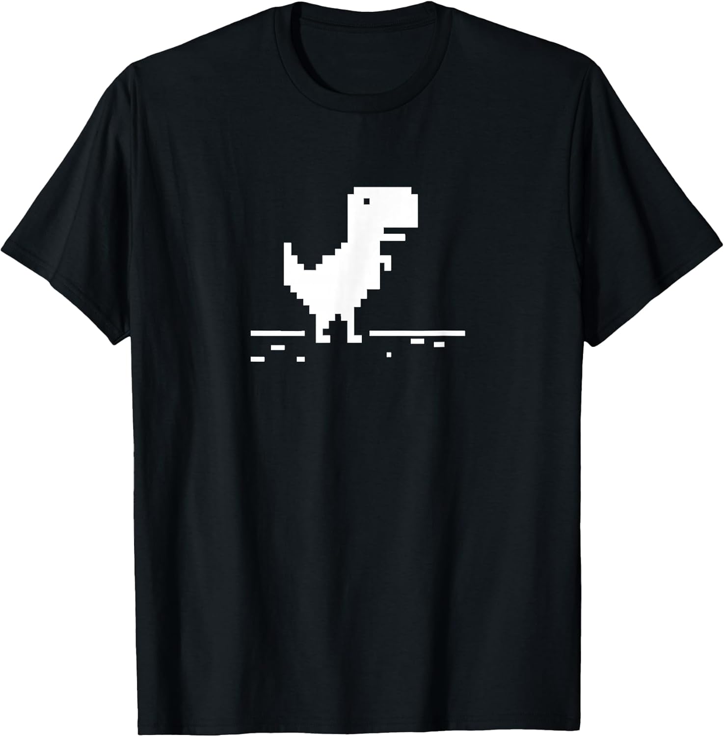 T-Rex Geek Dinosaur Pixel Art No Internet Connection T-Shirt Unisex T-shirt, Sweatshirt, Hoodie, Long Sleeve Tee