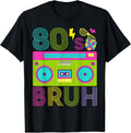 Funny 80s BRUH Outfit For Kids Boys Unisex T-shirt, Sweatshirt, Hoodie, Long Sleeve Tee