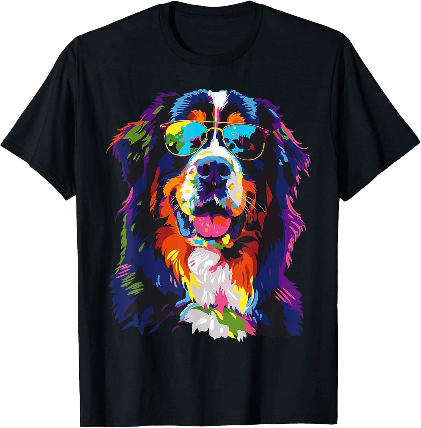 Bernese Mountain Dog Lover Pop Art Funny Mountain Dog T-Shirt Unisex T-shirt, Sweatshirt, Hoodie, Long Sleeve Tee