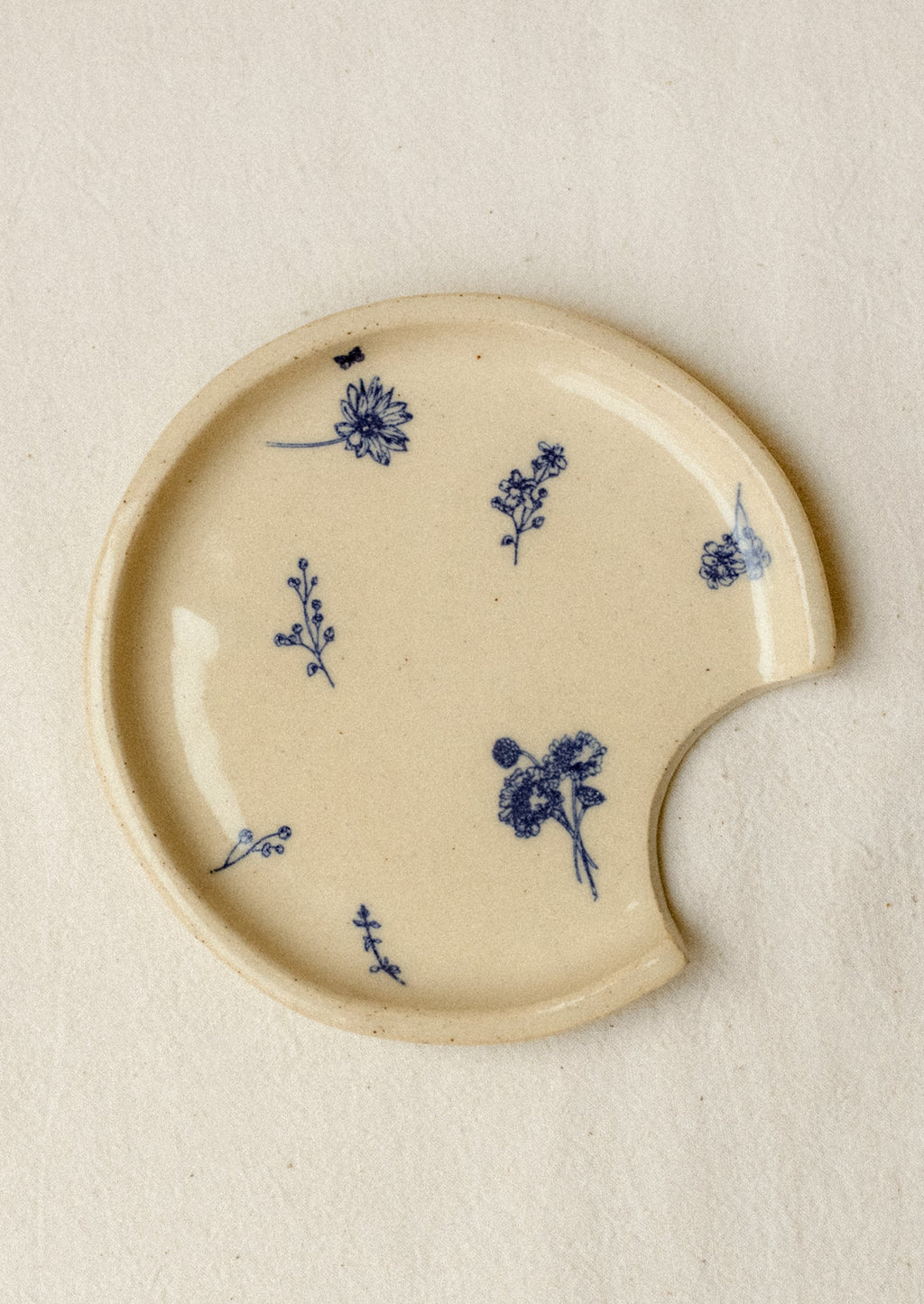 Morning Floral Ceramic Spoon Rest