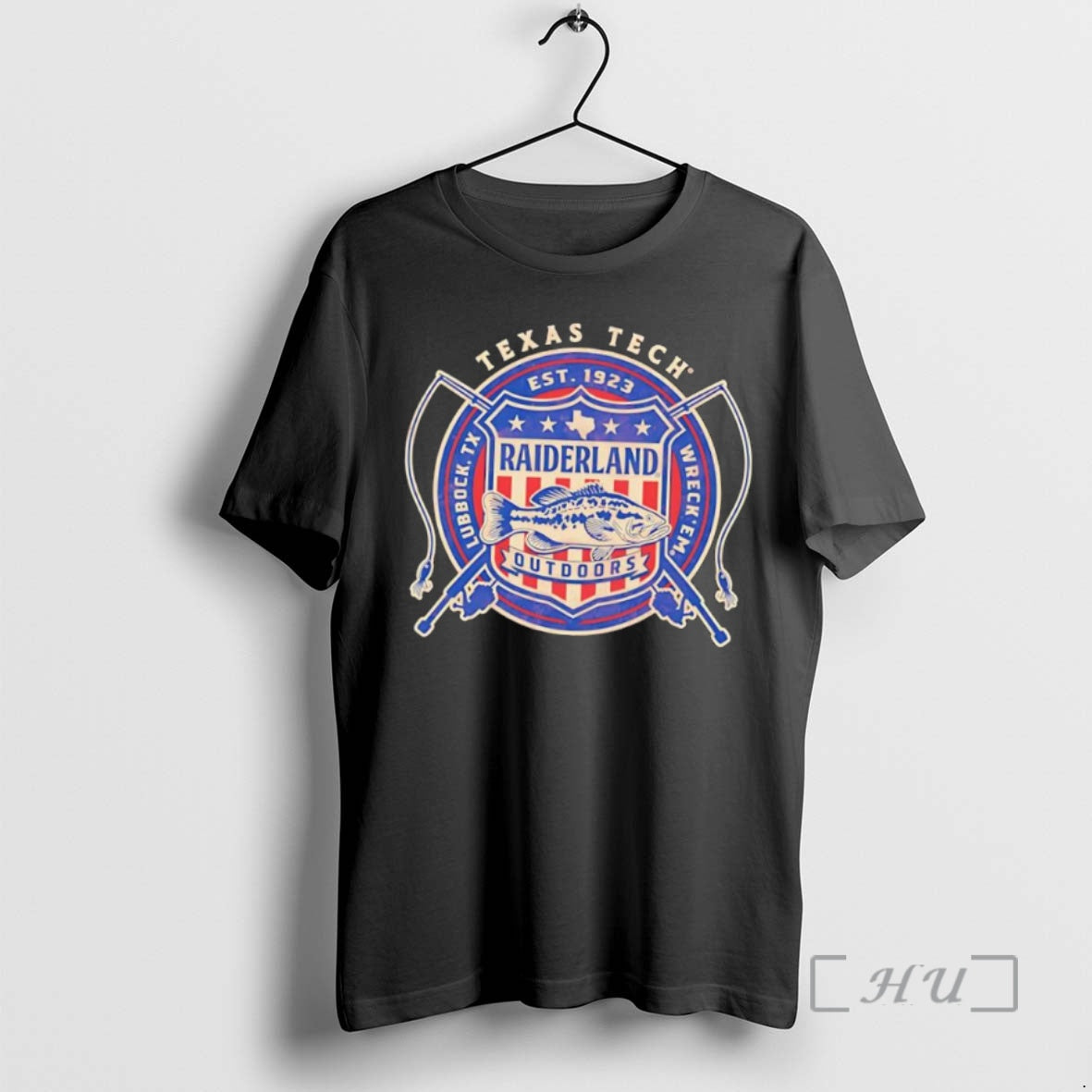 Officials Texas Tech Red Raiders Fishing Raiderland Outdoors Unisex T-shirt, Sweatshirt, Hoodie, Long Sleeve Tee