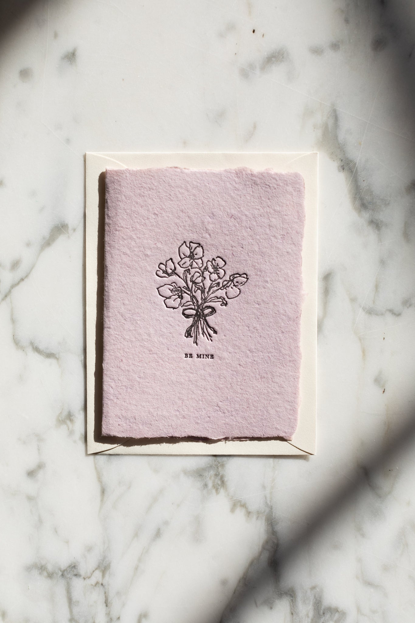 Be Mine Bouquet Card