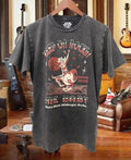 Keep On Rockin Me Acid Wash Relaxed Tee
