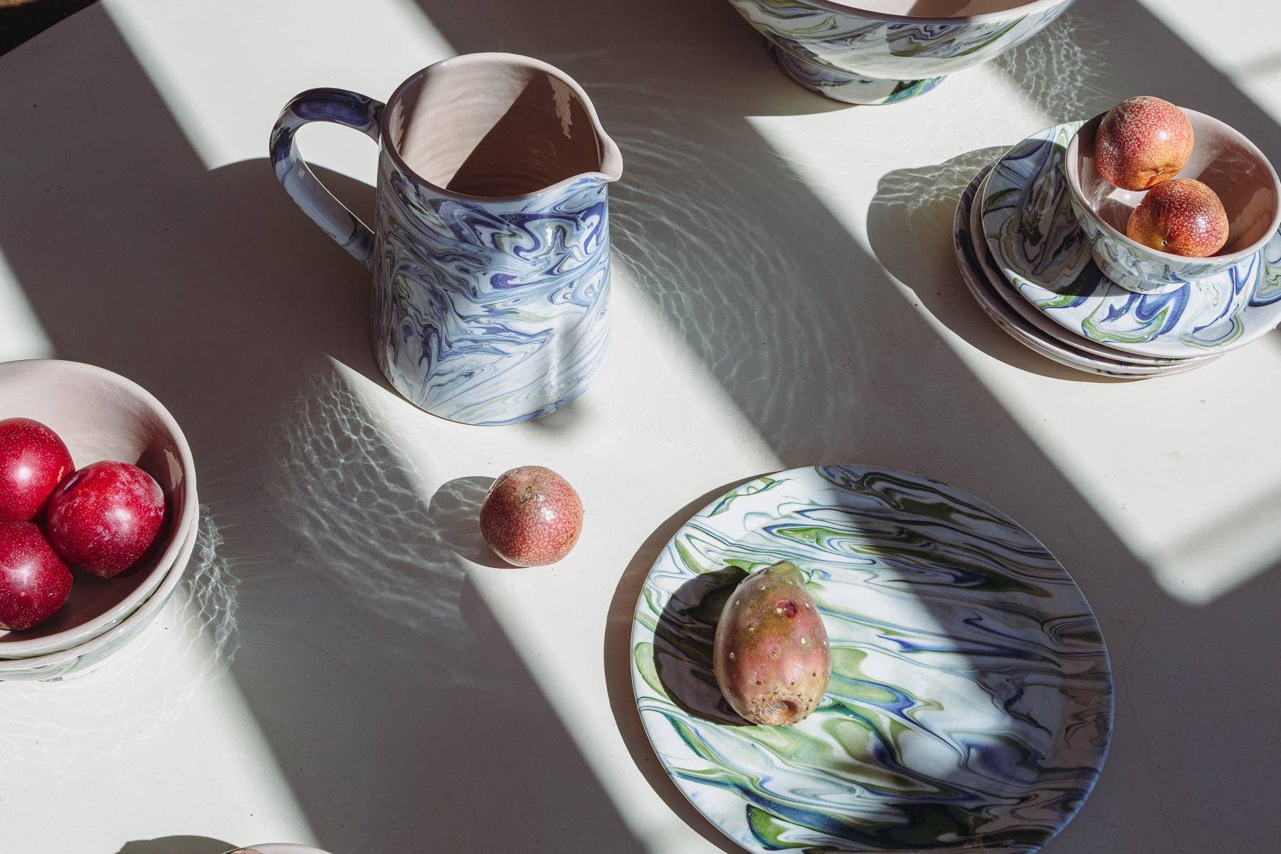 Marbled Ocean Pitcher