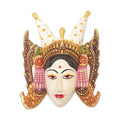 Unique Cultural Wood Mask 'Beautiful Legong Dancer'