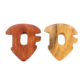Reclaimed Estoraque and Cypress Wood Guitar Picks Pair 'Eco Melody'
