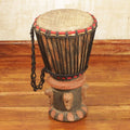 Fair Trade Wood Djembe Drum 'Think Together'