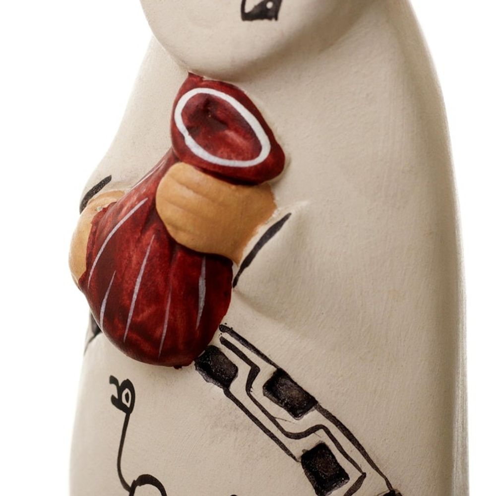 Christmas Ceramic Nativity Scene from Peru 'Born to the Amazons'