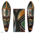 Handcrafted African Ghanaian Wood Mask 'Fortunes'