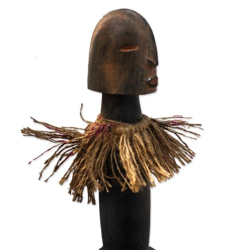 Hand Made African Sese Wood Mask 'Mossi'