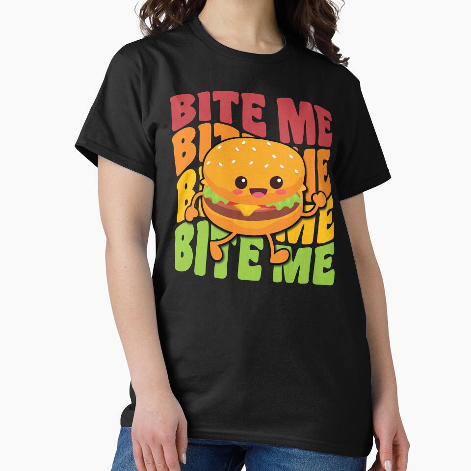 Bite Me by TaraGbear Unisex T-shirt, Sweatshirt, Hoodie, Long Sleeve Tee