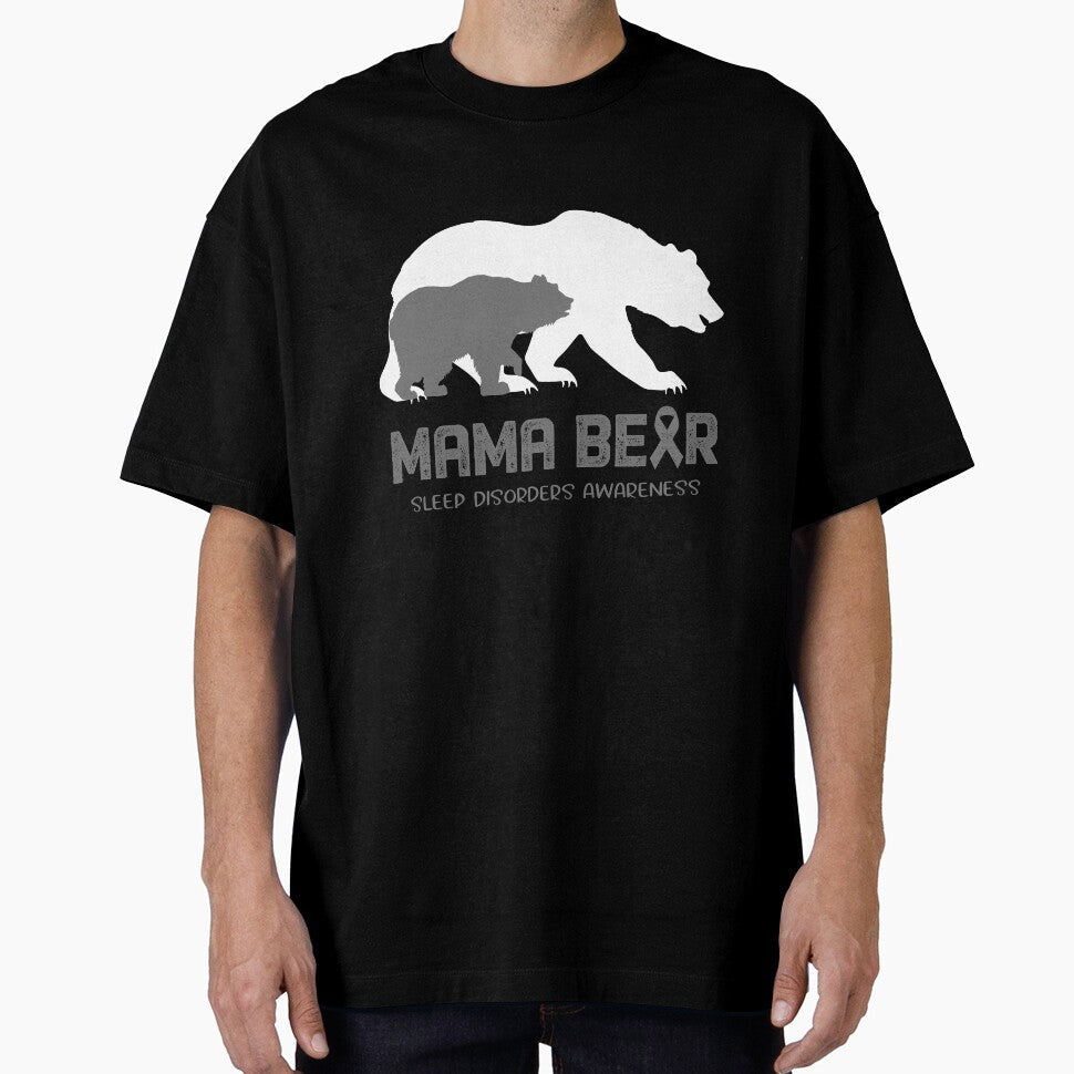Sleep Disorders Awareness Mama Bear Support Sleep Disorders by Victormoratalla Unisex T-shirt, Sweatshirt, Hoodie, Long Sleeve Tee