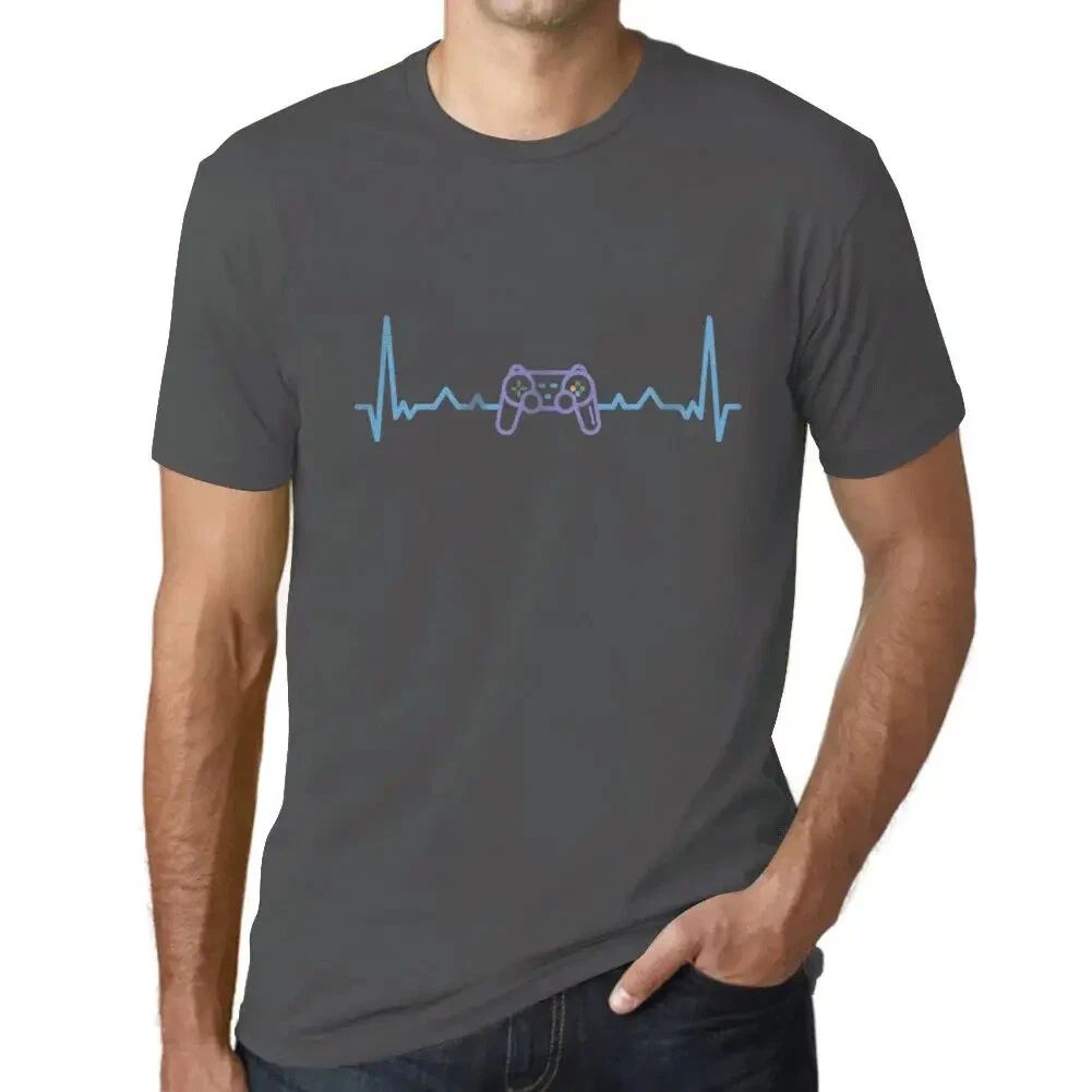 Men's Graphic T-Shirt Gaming Geek Heartbeat Esports Funny Eco-Friendly Limited Unisex T-shirt, Sweatshirt, Hoodie, Long Sleeve Tee