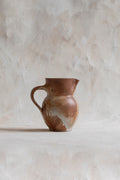 Vintage Salmon Ceramic Pitcher